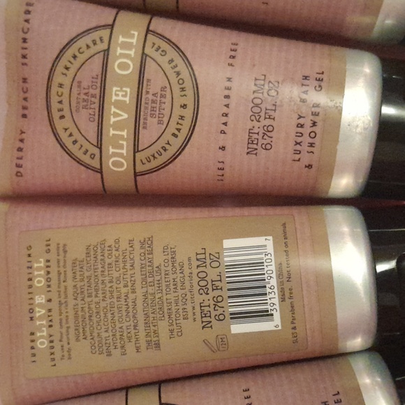 Delray Beach Skincare Olive Oil Shower Gel Bundle - Picture 2 of 2